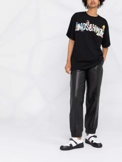 Moschino x Sesame Street© logo jersey T-shirt