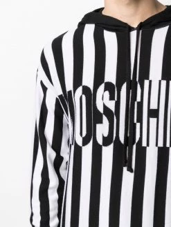 Budget ๐ Moschino Intarsia knit two tone hoodie ๐ 11 Moschino intarsia-knit two-tone hoodie