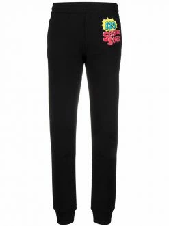 Moschino Sesame Street print track pants