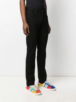 Moschino logo-lettering slim-fit jeans