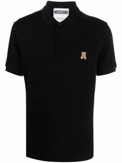 Moschino teddy bear logo polo shirt