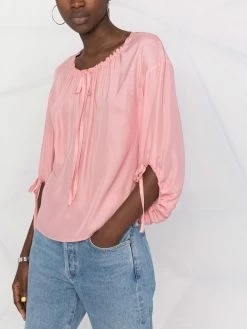 New ๐ Moschino Tie front blouse ๐คฉ 12 Moschino tie-front blouse