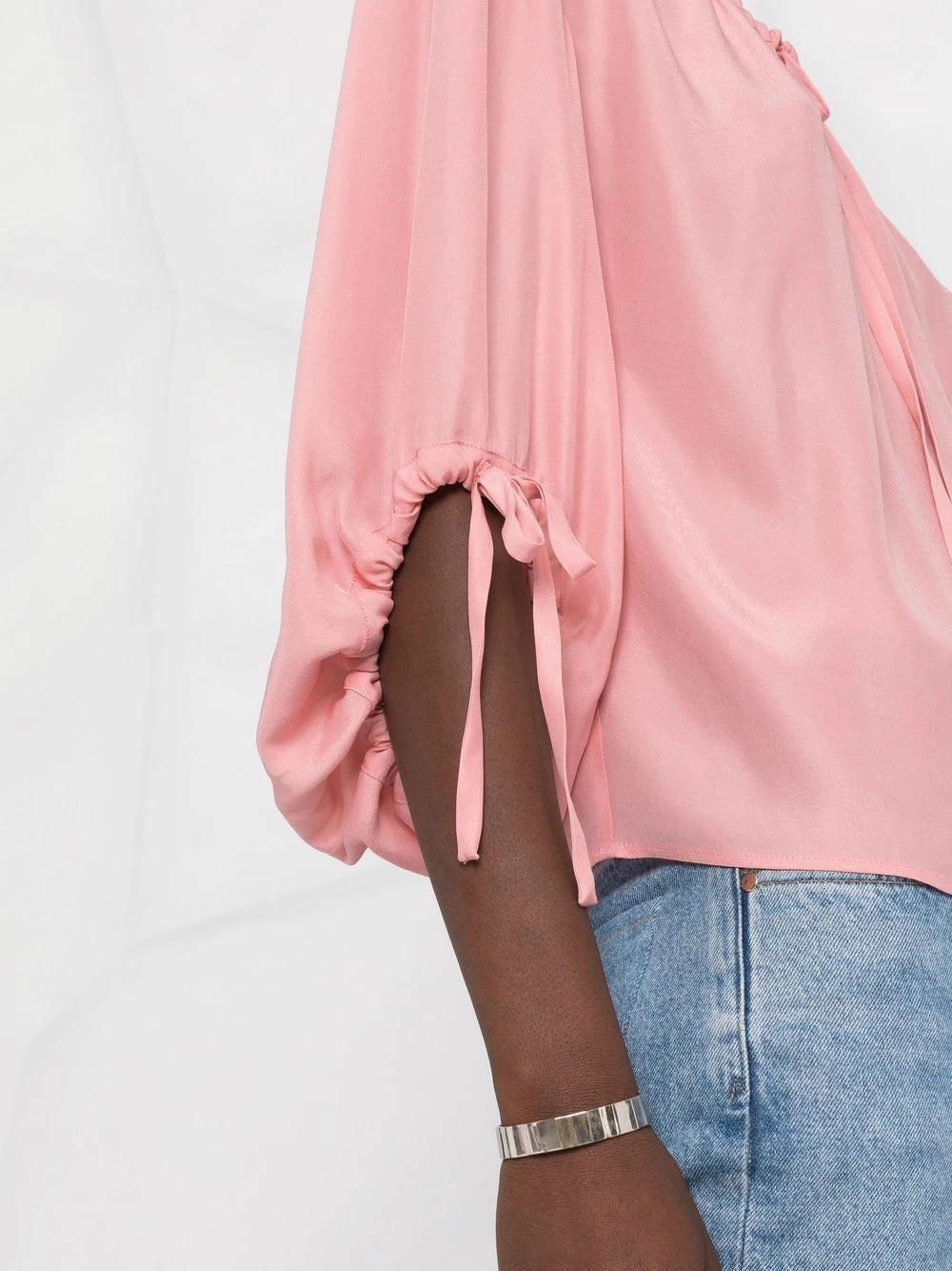 New ๐ Moschino Tie front blouse ๐คฉ 5 Moschino tie-front blouse