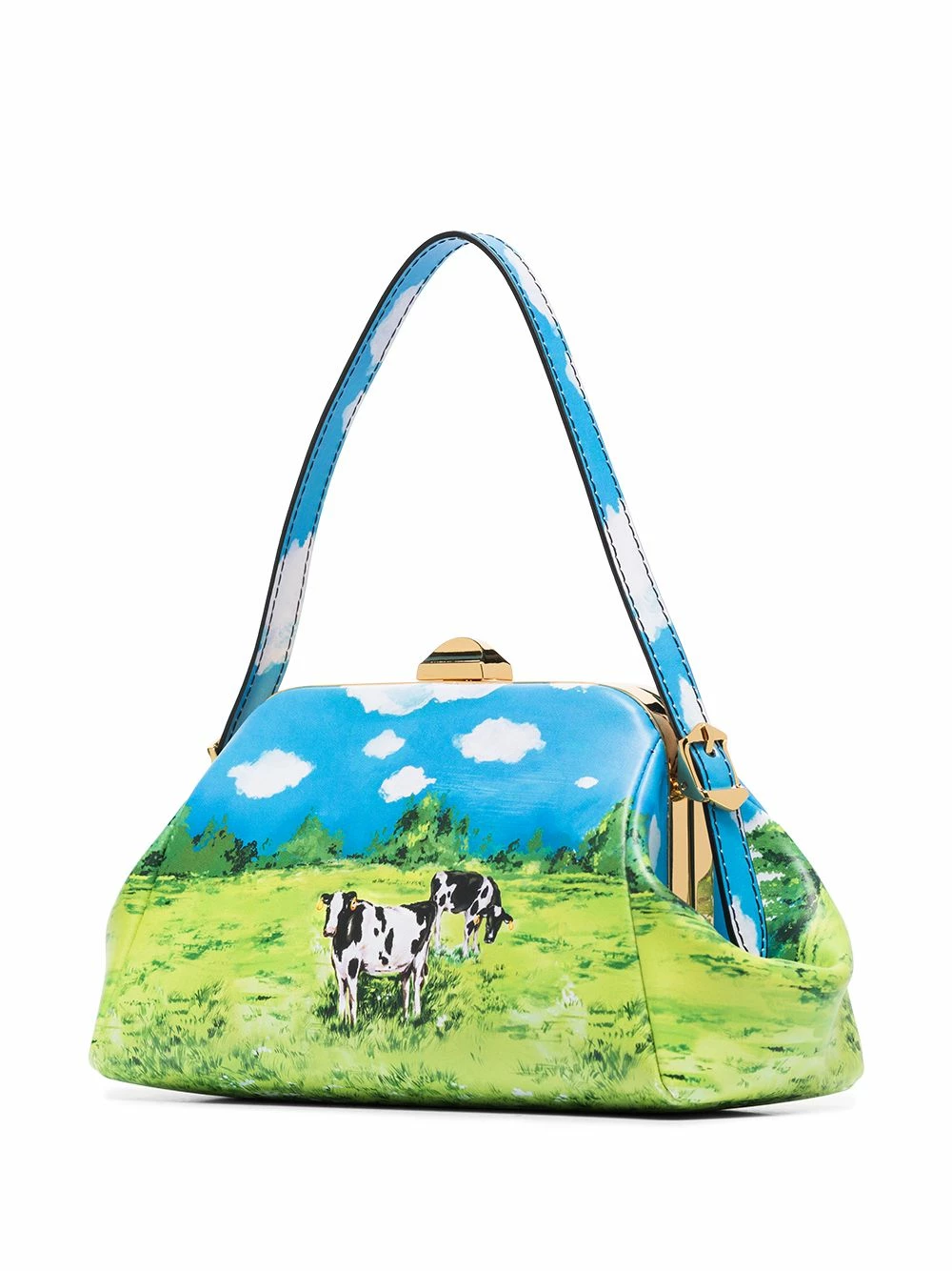 Hot Sale ๐ฅฐ Moschino Landscape print leather mini bag ๐ 5 Moschino landscape-print leather mini bag