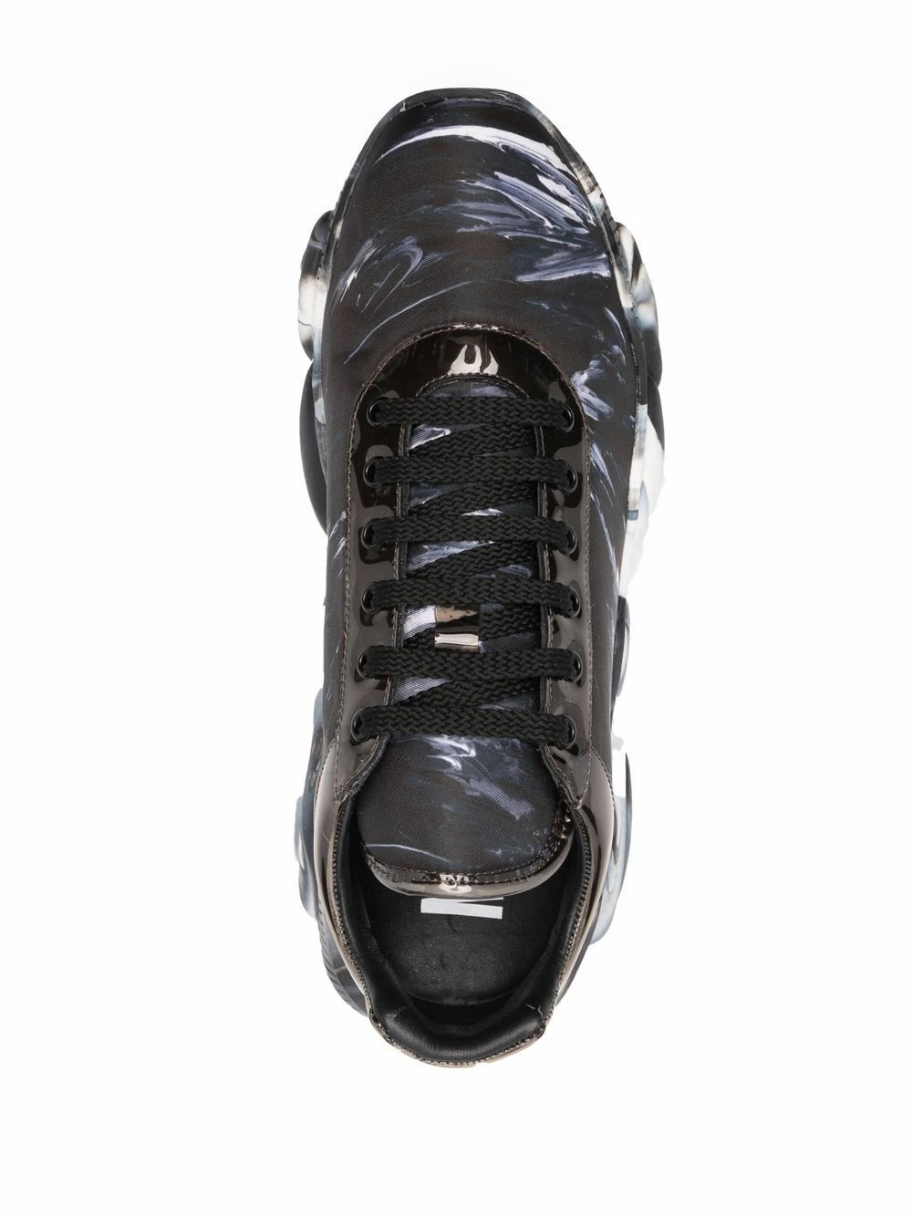 Cheap ๐คฉ Moschino Teddy sole abstract print ๐ sneakers ๐ฏ 6 Moschino Teddy sole abstract-print sneakers