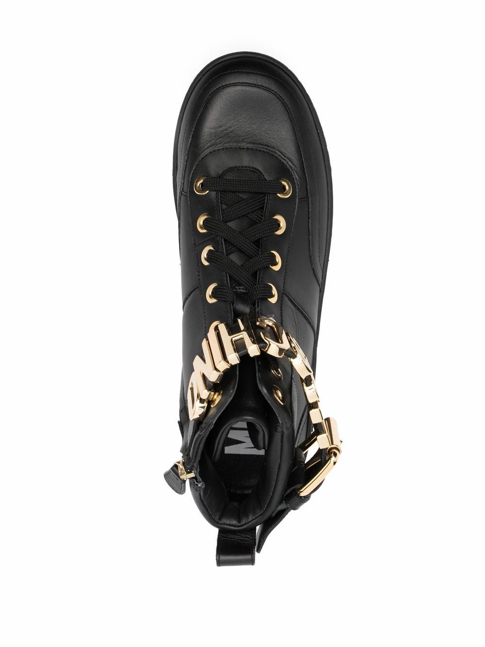 Best reviews of ๐ Moschino Lettering logo high top ๐ sneakers โ๏ธ 6 Moschino lettering logo high-top sneakers