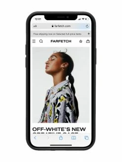 Moschino graphic-print iPhone 12 case