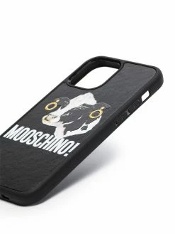 Moschino graphic-print iPhone 12 case