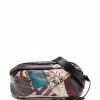 Moschino graphic-print leather belt bag