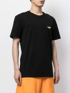 Moschino logo plaque-detail T-shirt