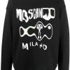 Deals ๐คฉ Moschino Glitch effect logo sweatshirt ๐ 1 Moschino glitch-effect logo sweatshirt