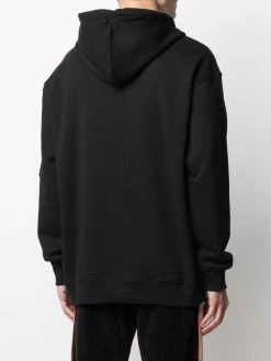 Moschino zip pull pocket-detail hoodie