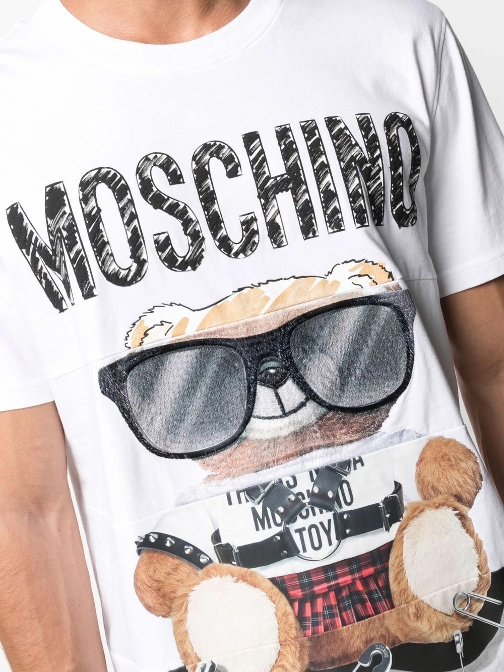 Outlet ๐คฉ Moschino Graphic print short sleeve T ๐ shirt ๐ 7 Moschino graphic-print short-sleeve T-shirt