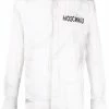 Moschino paint-effect logo shirt