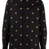 Moschino Teddy Bear embroidered shirt