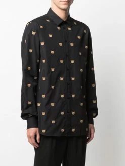 Best Pirce ๐ Moschino Teddy Bear embroidered ๐ shirt ๐ 9 Moschino Teddy Bear embroidered shirt