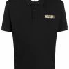 Moschino painted-logo polo shirt