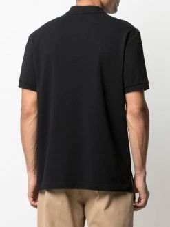 Moschino painted-logo polo shirt