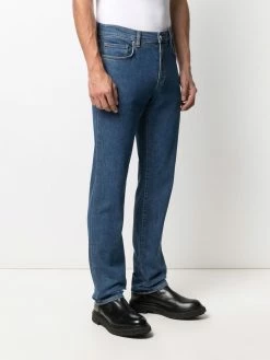 Moschino logo-lettering straight-leg jeans