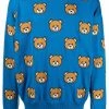 Moschino Teddy intarsia-knit jumper