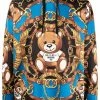 Moschino teddy-print long-sleeved hoodie