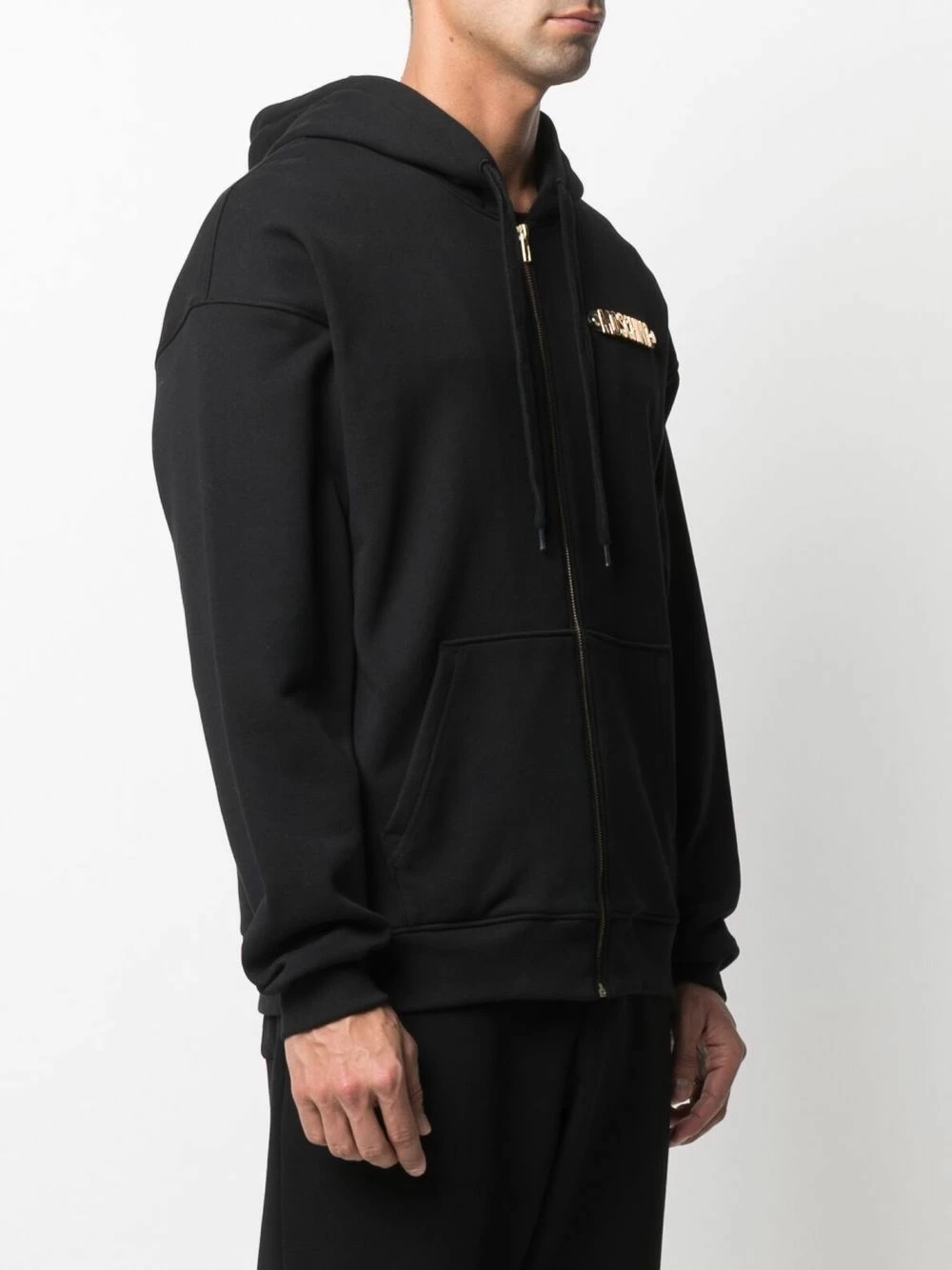 Cheapest โจ Moschino Logo lettering zipped hoodie ๐คฉ 5 Moschino logo-lettering zipped hoodie