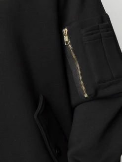 Moschino logo-lettering cotton hoodie