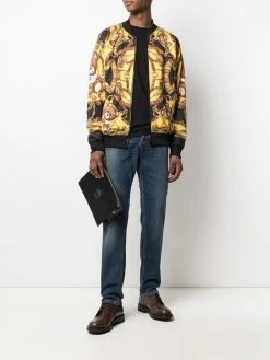 Moschino teddy bear-print bomber jacket
