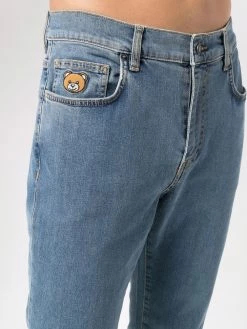 Moschino teddy straight-leg jeans