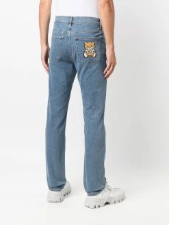 Moschino teddy straight-leg jeans