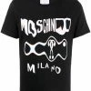 Moschino glitch-effect logo T-shirt