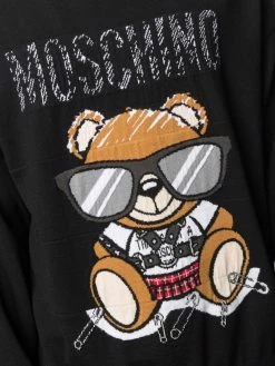 Moschino teddy bear print sweater