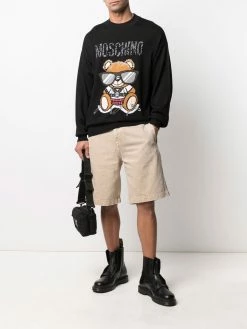Moschino teddy bear print sweater
