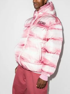 Moschino Painting padded jacket