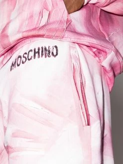 Moschino brushstroke-effect track pants