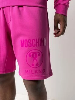 Moschino drawstring track shorts