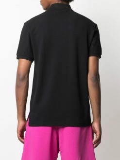 Moschino logo embroidered polo shirt