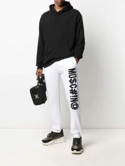 Moschino Symbols logo-print track pants