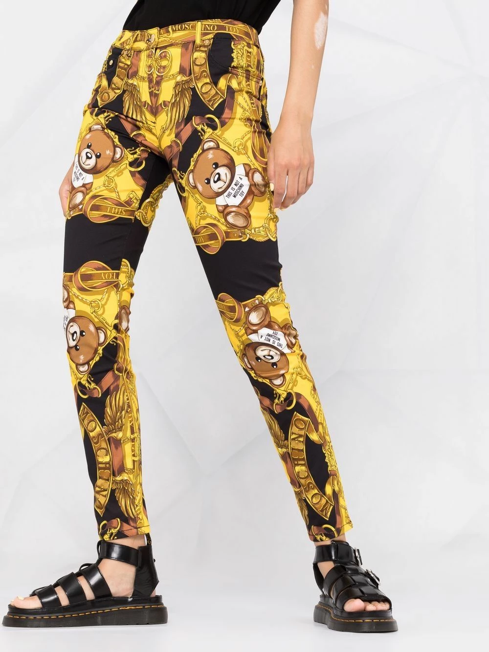 Coupon ⌛ Moschino Teddy bear print leggings ⌛ 7 Moschino teddy bear-print leggings