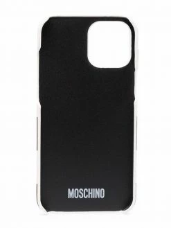 Moschino stripe-print iPhone 12 Pro Max case