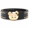 Moschino bear-motif studded belt