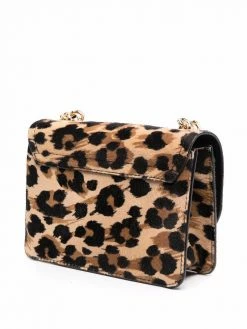 Moschino leopard-print crossbody bag