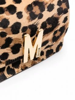Moschino leopard-print crossbody bag
