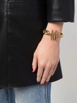 Moschino M-charm chain bracelet