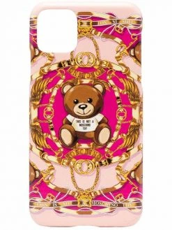 Moschino bear-motif iPhone 11 Pro Max case