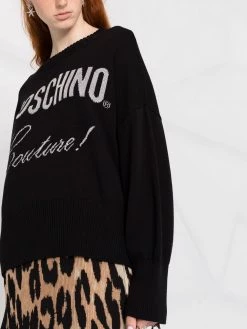 Moschino Couture logo jumper