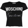 Moschino Couture logo cropped T-shirt