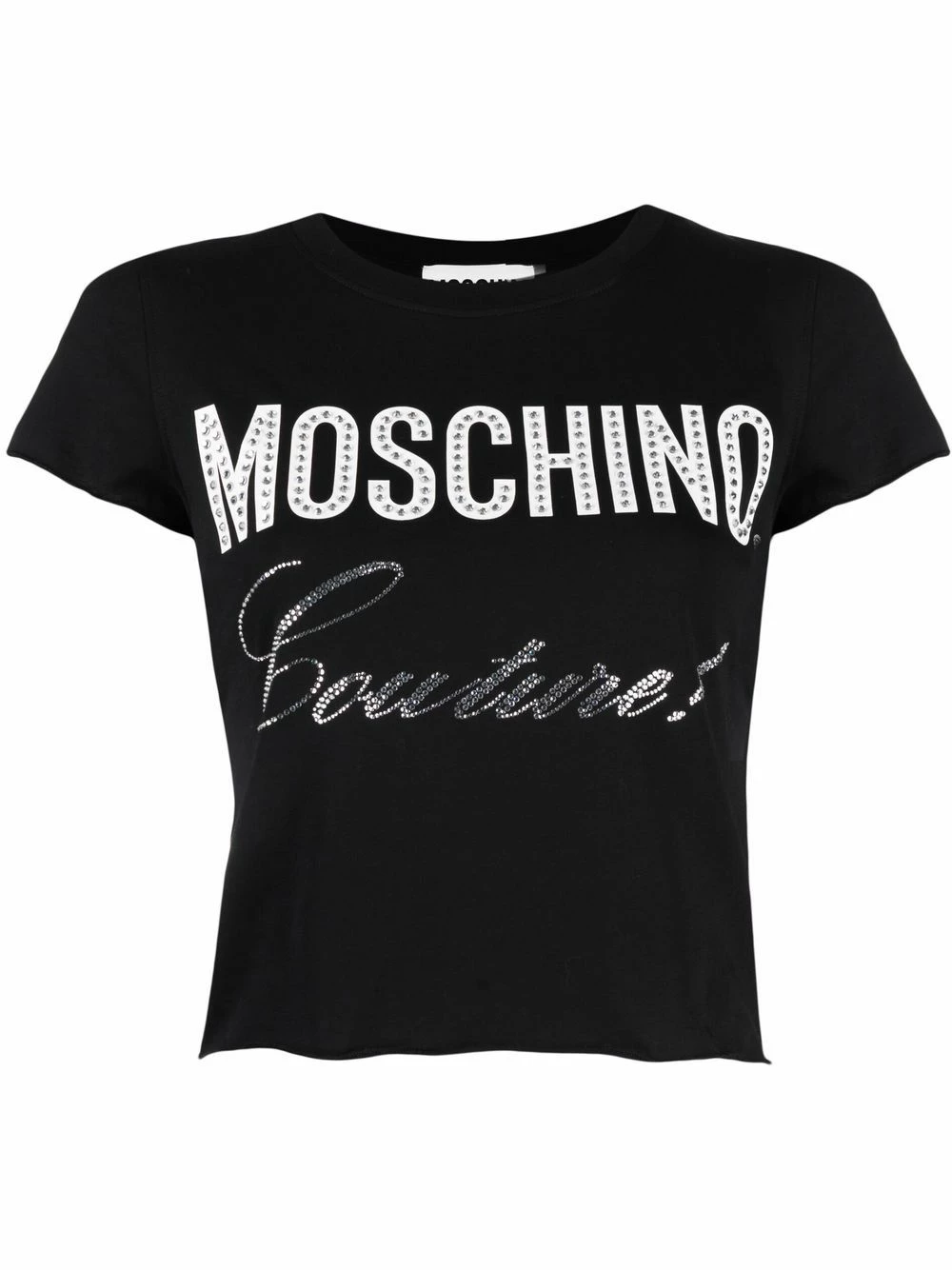 Discount ๐งจ Moschino Couture logo cropped T ๐ shirt ๐ 3 Moschino Couture logo cropped T-shirt
