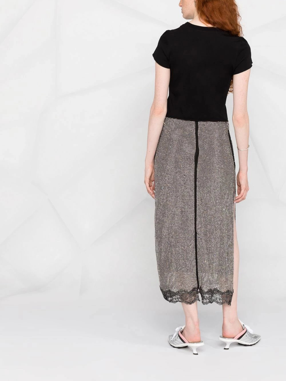 Discount ๐งจ Moschino Couture logo cropped T ๐ shirt ๐ 8 Moschino Couture logo cropped T-shirt