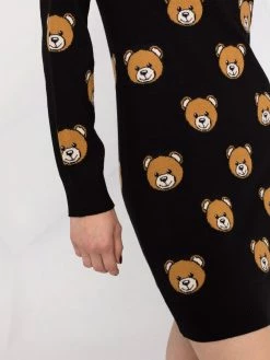 Flash Sale ๐ Moschino Teddy intarsia knitted ๐ dress ๐ 12 Moschino teddy-intarsia knitted dress